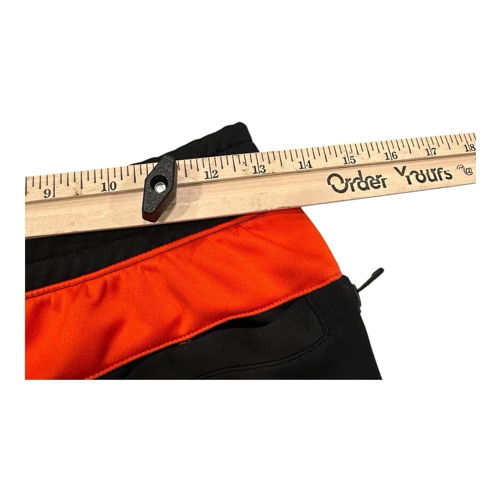 NIKE Frenzy Jogger Pants‎ Small Mens Black Orange Yellow Skull Logo Basketball - Picture 13 of 14